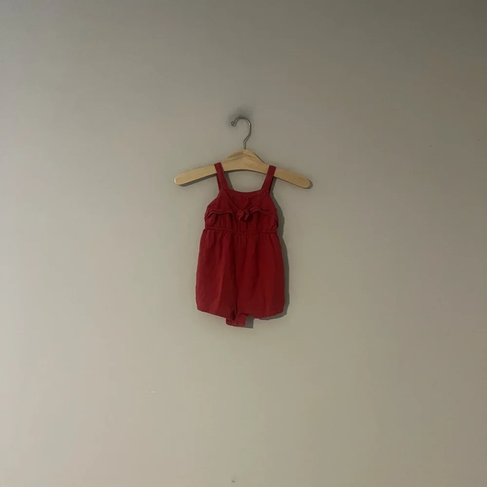 $9 ADD ON Old Navy romper Linen girl 12-18M Zara Janie and Jack Mini Boden h&m
